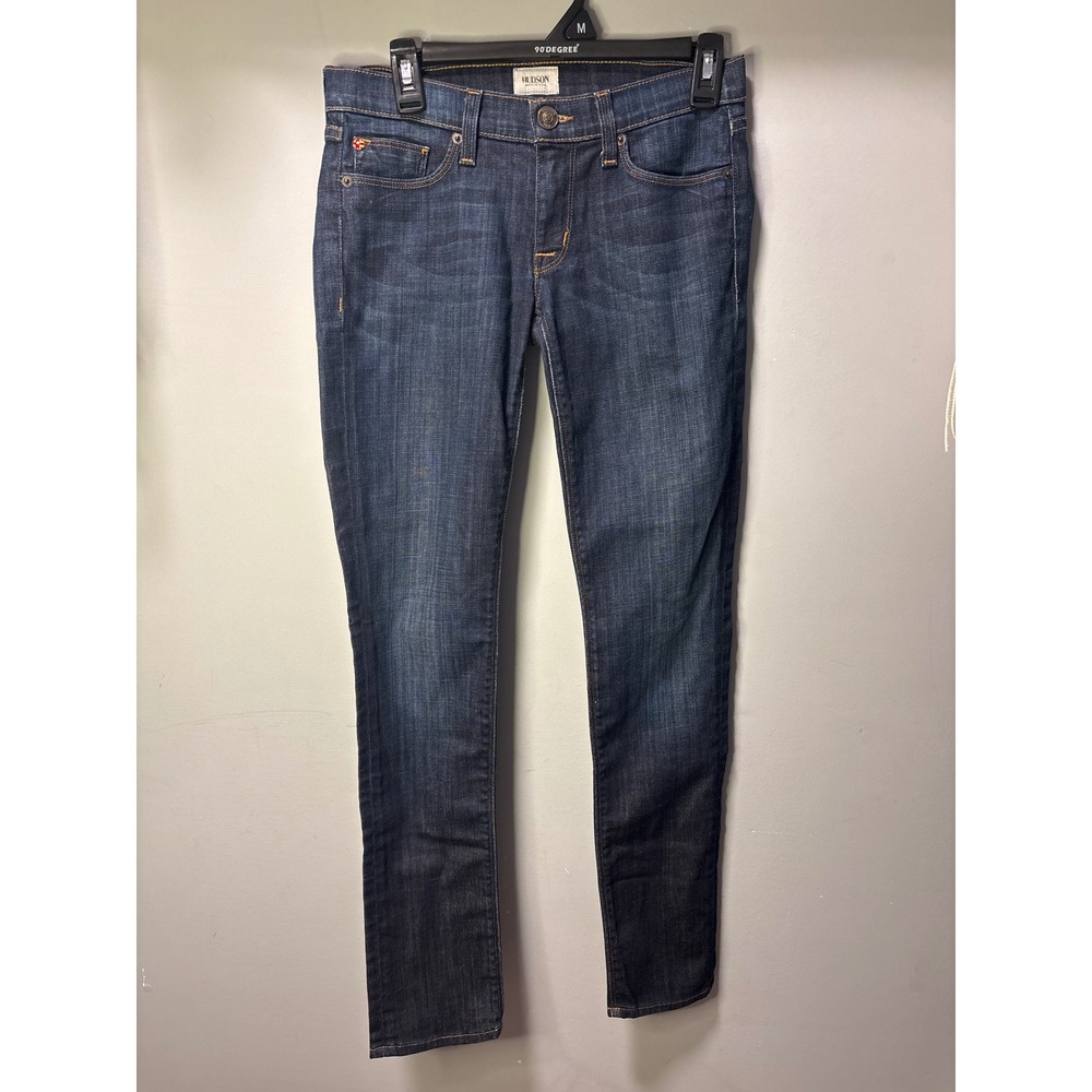 Hudson Colette Skinny Jeans Womens 26 Dark Wash Blue Denim Made in USA